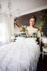 Foto papel de parede no interior do quarto: 205+ (Foto) Belas ideias para criar conforto