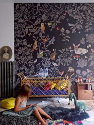 Foto papel de parede no interior do quarto: 205+ (Foto) Belas ideias para criar conforto