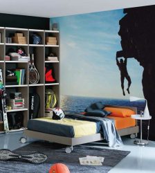 Foto papel de parede no interior do quarto: 205+ (Foto) Belas ideias para criar conforto