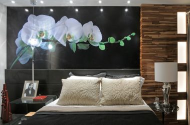 Foto papel de parede no interior do quarto: 205+ (Foto) Belas ideias para criar conforto