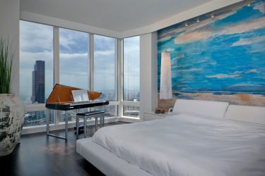 Foto papel de parede no interior do quarto: 205+ (Foto) Belas ideias para criar conforto