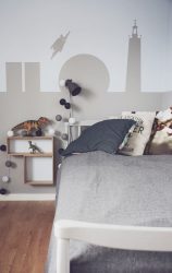 Foto papel de parede no interior do quarto: 205+ (Foto) Belas ideias para criar conforto