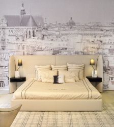 Foto papel de parede no interior do quarto: 205+ (Foto) Belas ideias para criar conforto