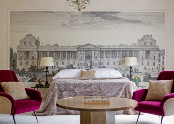 Foto papel de parede no interior do quarto: 205+ (Foto) Belas ideias para criar conforto