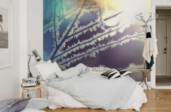 Photo wallpaper in the interior of the bedroom: 205+ (Photo) Beautiful ideas to create comfort