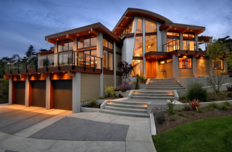 Beautiful gables of houses: Finishing and Plating. How to do better? (150+ Photos)