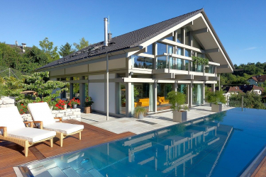 Belos frontões de casas: acabamento e chapeamento. Como fazer melhor? (Mais de 150 fotos)