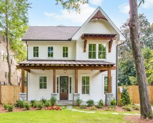 Belos frontões de casas: acabamento e chapeamento. Como fazer melhor? (Mais de 150 fotos)