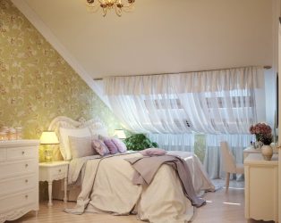 O interior da sala de estar no estilo da Provence - o charme da França em sua casa (mais de 170 fotos)