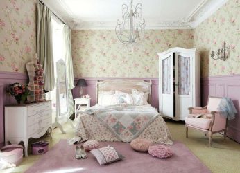O interior da sala de estar no estilo da Provence - o charme da França em sua casa (mais de 170 fotos)