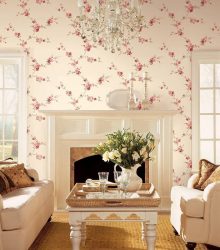 O interior da sala de estar no estilo da Provence - o charme da França em sua casa (mais de 170 fotos)