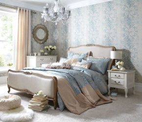 O interior da sala de estar no estilo da Provence - o charme da França em sua casa (mais de 170 fotos)
