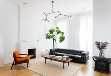 O design da sala de estar na cor da neve branca - criando obras-primas de elite 135+ Fotos de soluções de estilo real no interior