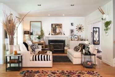 O design da sala de estar na cor da neve branca - criando obras-primas de elite 135+ Fotos de soluções de estilo real no interior
