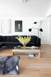 O design da sala de estar na cor da neve branca - criando obras-primas de elite135+ Fotos de soluções de estilo real no interior