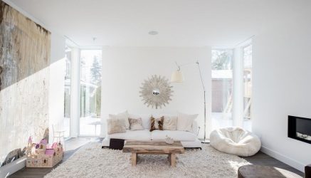 O design da sala de estar na cor da neve branca - criando obras-primas de elite 135+ Fotos de soluções de estilo real no interior