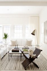 O design da sala de estar na cor da neve branca - criando obras-primas de elite 135+ Fotos de soluções de estilo real no interior