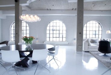 O design da sala de estar na cor da neve branca - criando obras-primas de elite 135+ Fotos de soluções de estilo real no interior