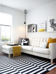 O design da sala de estar na cor da neve branca - criando obras-primas de elite 135+ Fotos de soluções de estilo real no interior