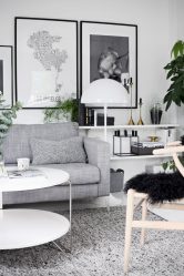 O design da sala de estar na cor da neve branca - criando obras-primas de elite 135+ Fotos de soluções de estilo real no interior