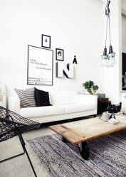 O design da sala de estar na cor da neve branca - criando obras-primas de elite 135+ Fotos de soluções de estilo real no interior