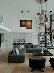 O design da sala de estar na cor da neve branca - criando obras-primas de elite 135+ Fotos de soluções de estilo real no interior