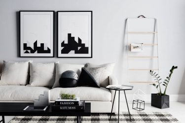 O design da sala de estar na cor da neve branca - criando obras-primas de elite 135+ Fotos de soluções de estilo real no interior