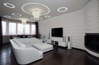 The design of the living room in the color of white snow - creating elite Masterpieces 135+ Photos of real style solutions in the interior
