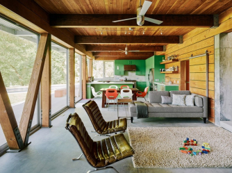 Decoração da parede interior da casa: 140 + (foto) opções de feixe de imitação