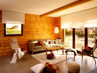 Decoração da parede interior da casa: 140 + (foto) opções de feixe de imitação