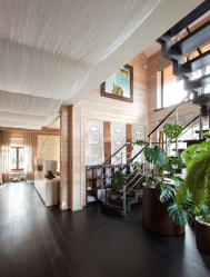 Decoração da parede interior da casa: 140 + (foto) opções de feixe de imitação