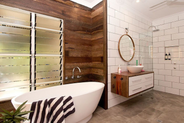 Decoração da parede interior da casa: 140 + (foto) opções de feixe de imitação