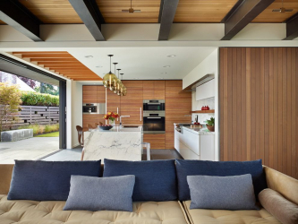 Decoração da parede interior da casa: 140 + (foto) opções de feixe de imitação