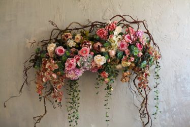 Flores artificiais para interiores de casa: Beleza por muitos anos (bouquets, composições, ekibany)