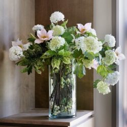 Flores artificiais para interiores de casa: Beleza por muitos anos (bouquets, composições, ekibany)