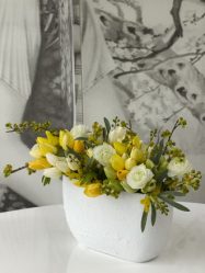 Flores artificiais para interiores de casa: Beleza por muitos anos (bouquets, composições, ekibany)