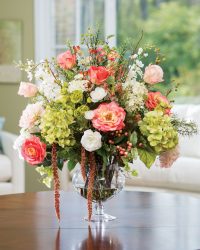 Flores artificiais para interiores de casa: Beleza por muitos anos (bouquets, composições, ekibany)