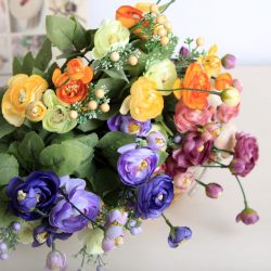 Flores artificiais para interiores de casa: Beleza por muitos anos (bouquets, composições, ekibany)