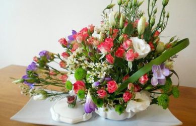 Flores artificiais para interiores de casa: Beleza por muitos anos (bouquets, composições, ekibany)