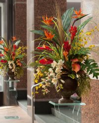 Flores artificiais para interiores de casa: Beleza por muitos anos (bouquets, composições, ekibany)