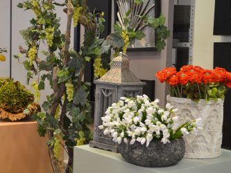 Flores artificiais para interiores de casa: Beleza por muitos anos (bouquets, composições, ekibany)
