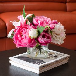 Flores artificiais para interiores de casa: Beleza por muitos anos (bouquets, composições, ekibany)