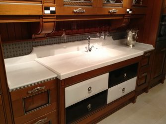 Pedra decorativa na cozinha - 130 opções de design para belos desenhos