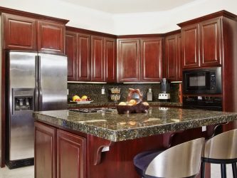 Pedra decorativa na cozinha - 130 opções de design para belos desenhos
