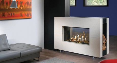 Lareira elétrica com o efeito de uma chama viva: Wall, Built-in, Outdoor. Qual modelo preferir? (Mais de 230 fotos)