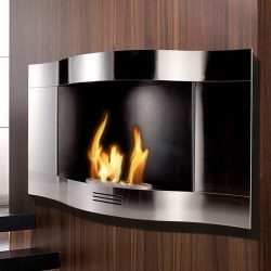 Lareira elétrica com o efeito de uma chama viva: Wall, Built-in, Outdoor. Qual modelo preferir? (Mais de 230 fotos)