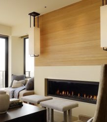 Lareira elétrica com o efeito de uma chama viva: Wall, Built-in, Outdoor. Qual modelo preferir? (Mais de 230 fotos)