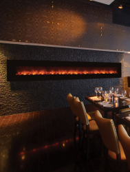 Lareira elétrica com o efeito de uma chama viva: Wall, Built-in, Outdoor. Qual modelo preferir? (Mais de 230 fotos)