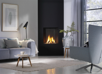Lareira elétrica com o efeito de uma chama viva: Wall, Built-in, Outdoor. Qual modelo preferir? (Mais de 230 fotos)