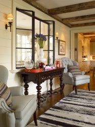 Estilo simples e multifacetado no interior de uma casa de campo. Mais de 200 fotos de design natural e simplicidade